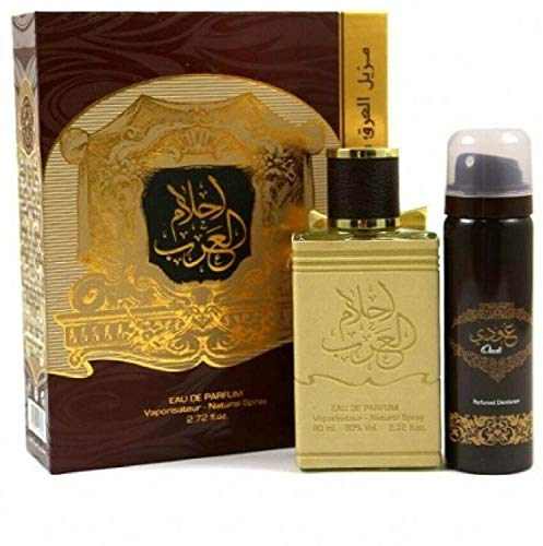 Parfüm set Ahlam Al Arab ARD AL ZAAFARAN Eau de Parfum 80 ml + Deodorant 25 ml