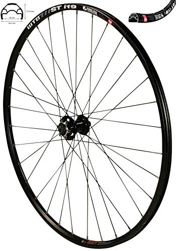 Redondo 27,5 Zoll Vorderrad Laufrad Fahrrad WTB Felge Schwarz für Scheibenbremse