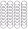PH PandaHall 200pcs Jump Ringe 18mm Silber Aluminium Jump Ringe Open Jump Ringe Schmuck O-Ringe Steckverbinder Dicke Split Ringe für Choker Halsketten Armband Kette Schlüsselanhänger Herstellen