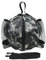 JZK Grigio Borsa a Tracolla Porta Pallone Basket Palla Calcio pallavolo, Sacchetto Sportivo con Due Tasche Rete per Borraccia, Zaino portapalloni Calcio Basket (Grigio)