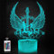 CooPark 3D Gitarre Nachtlicht Gitarrengeschenke für Musikliebhaber, 3D Gitarre Illusion lampe mit Fernbedienung und 16 Farben, die erstaunliche Ideen…