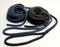 Dockline Double Braid Polyester Marine boat Mooring rope Spliced Dock Line Warps READY TO USE (Black, 16mm 10mt)