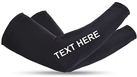 TopTie Mangas Personalizado Manguitos Bicicleta Hombres y Mujeres Manguitos Ciclismo Mangas Brazos de Deporte Voleibol Fútbol Baloncesto Running
