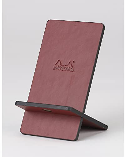Rhodia 194413C Handyständer 13x8x8,5cm Kunstleder Weinrot