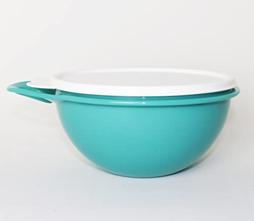 Tupperware Maximilian - Juego de cuencos (1,4 L, incluye vaso), color turquesa