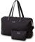 Jadyn Damen Luna Duffel Luggage - Handgepäck, Diamond Black, Einheitsgröße, Softside Seesack mit Akzenten aus veganem Leder