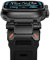 Fullife 49mm 46mm 45mm 44mm 42mm(Series 3 2 1) Compatible with Apple Watch Silicone Straps,Sport Strap Replacement Band for iWatch Ultra 2/Ultra,Series 10 9 8 7 6 5 4 3 2 1 SE,Black/Black Connector