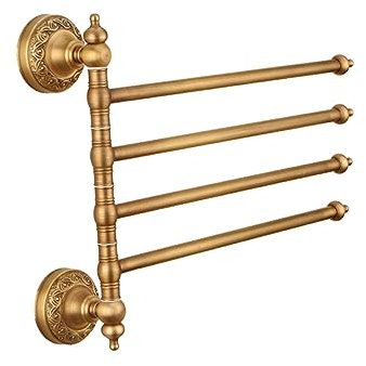 Handtuchstange Kupfer Handtuchhalter Für Badezimmer Badezimmerhandtuchhalter Drehbarer Handtuchhalter Alles Bronze Rotieren