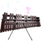 Btuty Glockenspiel 30 Noten Xylophon, faltbar, Holzrahmen, 5 mm dicke Aluminiumstangen, Schlaginstrument mit Tragetasche