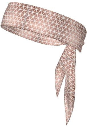 Fascia da atletica in oro rosa, ad asciugatura rapida, traspirante, ideale per tennis, basket, sport, corsa