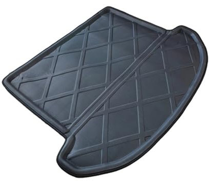 Alfombra Maletero para Hyundai para Santa Fe 7 Plazas 2013-2018 Alfombrilla para Maletero Trasero De Coche Bandeja para El Suelo del Maletero Alfombra 3D Coche Alfombrilla Maletero