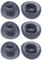 3 Pairs Silicone Ear Tips for JBL LIVE PRO2 Earbuds,Soft Anti-Slip Eartips for JBL Free2 Earbuds- Black