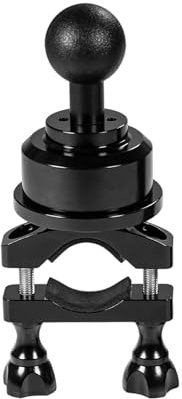 360° drehbarer Kamerahalterungsadapter aus Aluminiumlegierung für 15–35 mm Objektiv, 6,35 mm (1/4 Zoll) Fahrrad-/Stativ-DSLR-Halterung, Aluminium-Kamerahalterung