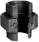 Georg Fischer +GF+ Temperguss Fitting, Schwarz, NR. 330, 1 U1, Verschraubung Flachd. I/I