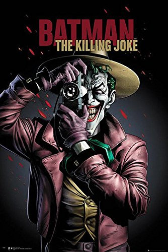 Batman Poster The Killing Joke (Joker) (61cm x 91,5cm) + weiÃŸe Geschenkverpackung. Verschenkfertig!