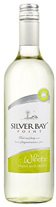 Silver Bay Point White Wine, 75 cl (Case of 6)