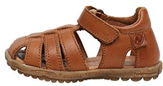 Naturino SEE-Sandalias de piel semicerradas, Coñac 29