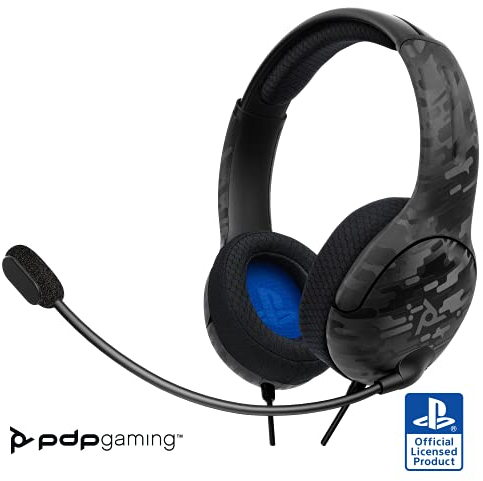PDP Casque LVL40 Stereo pour Playstation 5&4 Camo
