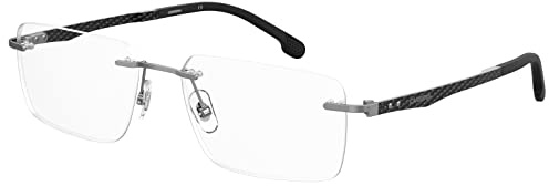Carrera Brille mit Sehstärke für Herren optional mit Sonnenbrillentönung oder Blaulichtfilter, Rechteckig, gefertigt aus Metall & Kunststoff (inklusive Brillenetui)