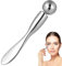 rosenice 1 Pièces Visage Masseur Rouleau De Refroidissement Métal Crème Des Yeux Masseur Bâtons Eye Massager Double Têtes Eye Soins de La Peau De Massage Outil pour Le