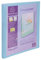 Exacompta - Réf. 54279E - 1 classeur souple - en polypropylène - Kreacover pastel - 2 anneaux ronds diam 15mm - dimensions 320x250 mm - pour format A4 - couleur aléatoire