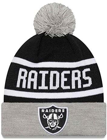 New Era - NFL Las Vegas Raiders Jake Cuff Bobble Beanie