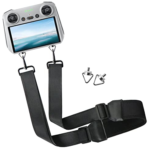 Corpower Lanyard für DJI Mini 4 Pro Controller, DJI Mini 3 Pro RC/Mavic 3 RC Gurt RC Neck Strap, Nylon geflochtenes Halsband, Einstellbar Umhängeband DJI Mini 4 Pro Remote Controller Zubehör