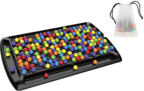 Sloane Rainbow Ball Elimination Game | Kinder Regenbogen Perlen Matching Spiel | Regenbogen Puzzle Schach Desktop Brettspiel | Magic Chess Game Für Kinder ab 10 Jahren