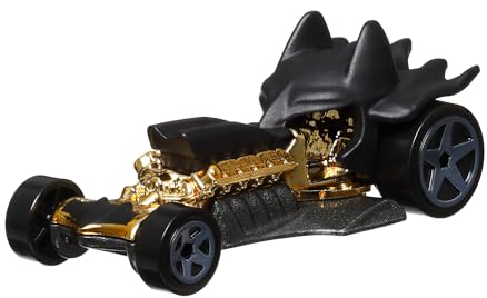Hot Wheels Character Cars - Jouet Batman DC à l'échelle 1:64 avec détails authentiques pour les enfants à partir de 3 ans