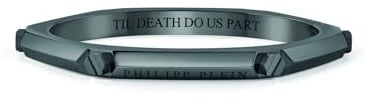 Philipp Plein Herren Armband Armreif Edelstahl IP Gun The Plein Cuff PJ1EA04BS