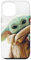 iPhone 15 Pro Max Star Wars The Mandalorian Grogu White Case