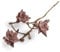 Deko Blume Magnolie Zweig mit Altrosa Blüten aus Filz Ostern Osterdeko Frühling Fairtrade weich 60cm lang leicht unzerbrechlich