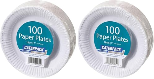 CATERPACK BY ROBINSON YOUNG Plates 18cm White 200 Pack