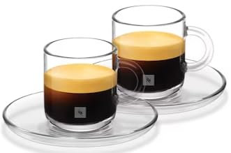 Nespresso Vertuo Kaffee Mug Set | kaffee tassen sets 180 ml | Pack of 2