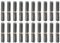 QUARKZMAN 20pz Saldare Barile Cerniere 2-3/8x6/16 (LxP) Carbonio Acciaio Saldabile Staccabile Barile Cerniere per Metallo Cancello Altalena Porta Rimorchio Ramp 0.24 Perno OD