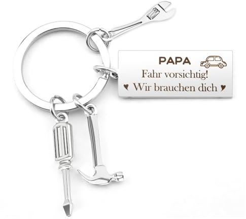 Geschenk Vatertag,Geschenke Für Papa,Papa Geschenk Geburtstag,Vatertagsgeschenk Für Papa Von Baby,Wichtelgeschenke Für 5 Euro,Geschenk Papa Weihnachten,Bester Papa Geschenke,Schlüsselanhänger Papa