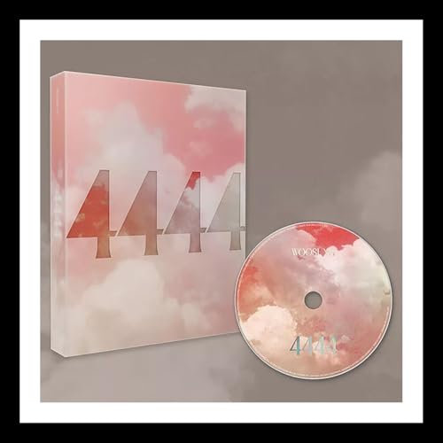 (DELUXE Ver) WOOSUNG [4444] Album (RED Ver) K-POP SEALED