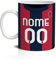 Tazza Tifoso Calcio Serie A Grafica Maglia Personalizzata con Nome e Numero - Misura 23x11 in Ceramica Sublimatica (Bologna)