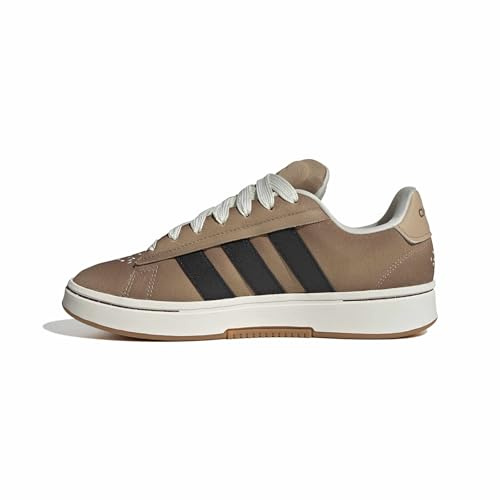 Adidas Men's Grand Court Alpha 00s Sneaker, Warm Sandstone/Black/Off White, 12 UK