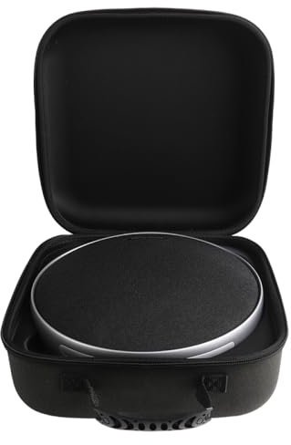 BeisDirect Travel Carrying Case for Harman Kardon Onyx Studio 9 Speaker, Portable Speaker Case EVA Hard Case Storage Bag with Shoulder Strap for HK Onyx Studio9 Accessories (Black Lining)