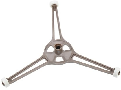 Supporto per Microonde Rotante in Plastico Color Caffè | Anello Girevole Ruote di Supporto del Giradischi, Supporto per Piatto Girevole Microonde, Facile Manutenzione
