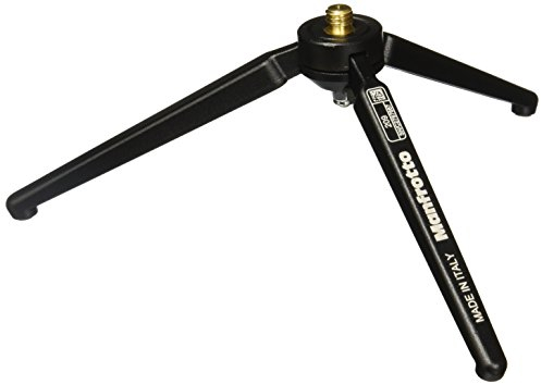 Manfrotto 209 Treppiede da tavolo in alluminio resistente senza testa