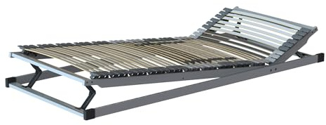Hn8 Verstellbarer Lattenrost Quattro+ Zon, 90 x 200 cm