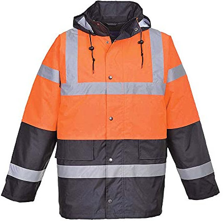 Portwest Homme Hi-vis Two Tone Veste haute visibilit , Orange, S EU