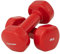 Tunturi Kurzhantel-Set, farbige Hanteln mit 2 x 3 kg, Vinyl, Stahlhanteln