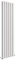 iBathUK Apex Tall Vertical Radiator, Double Flat Panel Radiators, 1800x452mm Slim Radiator, Wall Mounted for Bathroom,Kitchen,Living Room- Anthracite