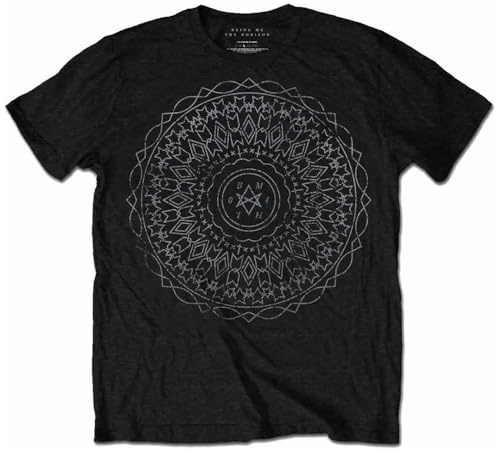 Bring Me The Horizon Men's Kaleidoscope T-Shirt, Black, Large