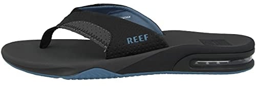 Reef Fanning Fashion casual Flip-Flop Herren, Gray/Light Blue, 44 EU (10 UK)