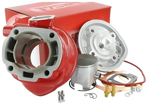 Zylinderkit Airsal Racing-Xtrem 80cc, d=47,6mm für Aprilia, Area 51, Gulliver, SR50, Sonic, Benelli, 492, K2, Beta, Ark , Eikon, Italjet, Dragster, Malaguti F12 Phantom, F15 Firefox, MBK, Nitro, Mach G, Yamaha, Aerox, Jog RR 50