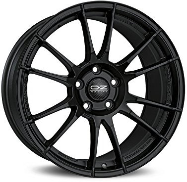 OZ ultraleggera matt schwarz 7 X 17 ET30 4 x 100 Hub Bohrung 68 Legierung Felgen